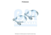 Mounting kit, exhaust pipe