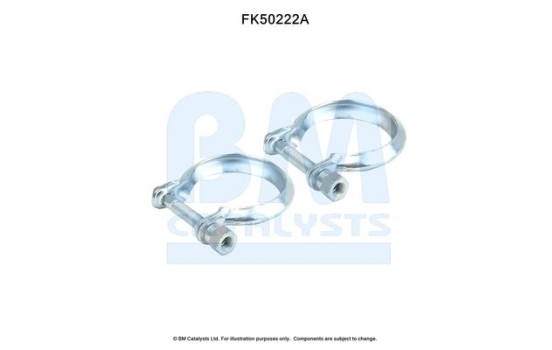 Mounting kit, exhaust pipe