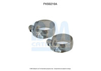 Mounting kit, exhaust pipe