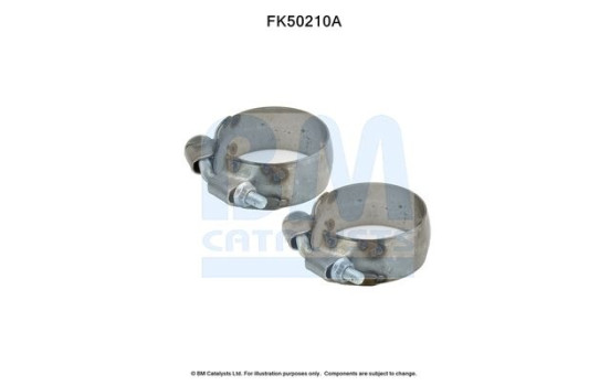 Mounting kit, exhaust pipe