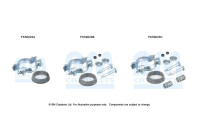 Mounting kit, exhaust pipe
