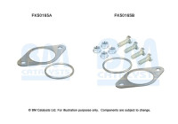 Mounting kit, exhaust pipe