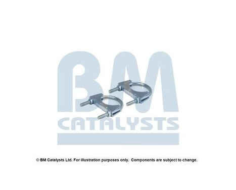 Mounting kit, exhaust pipe