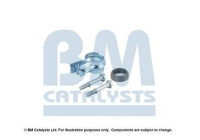 Mounting kit, exhaust pipe