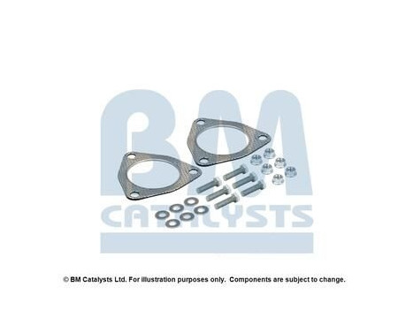 Mounting kit, exhaust pipe