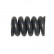 Mounting spring, damper