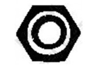 Nut, exhaust manifold