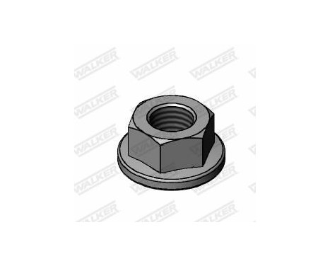 Nut, exhaust manifold, Image 2