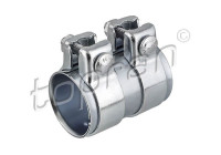 Pipe connection, exhaust system