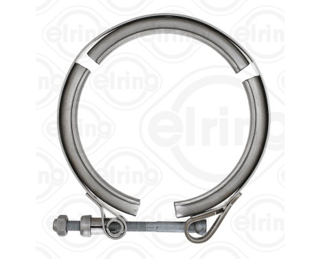 Pipe connection, exhaust system, Image 3