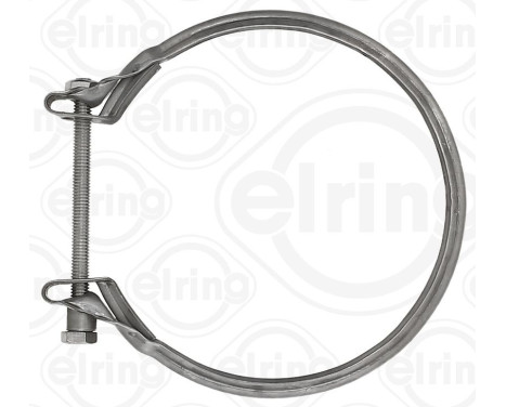 Pipe connection, exhaust system, Image 2