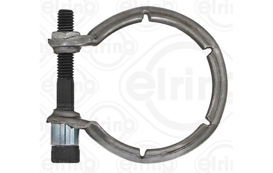 Pipe connection, exhaust system, Image 3