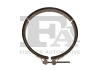 Pipe connection, exhaust system