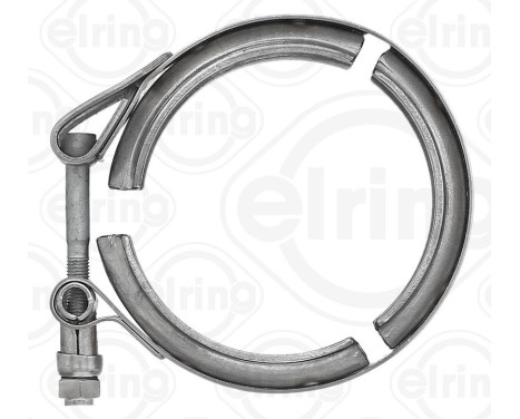 Pipe connection, exhaust system, Image 2