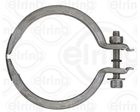 Pipe connection, exhaust system, Image 2