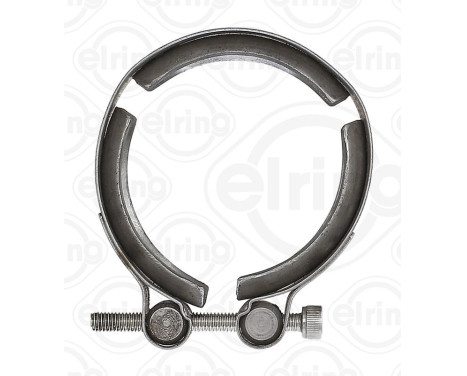 Pipe connection, exhaust system, Image 3