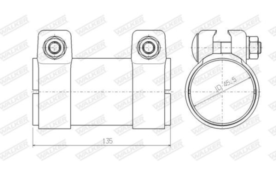 Pipe Connector, exhaust system, Image 8