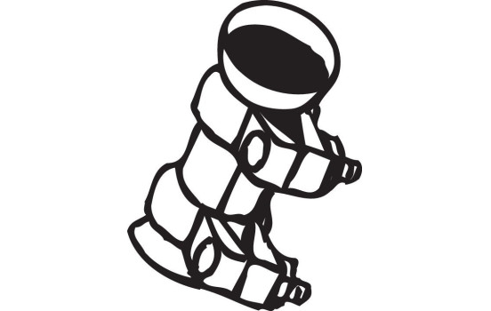 Pipe Connector, exhaust system, Image 2