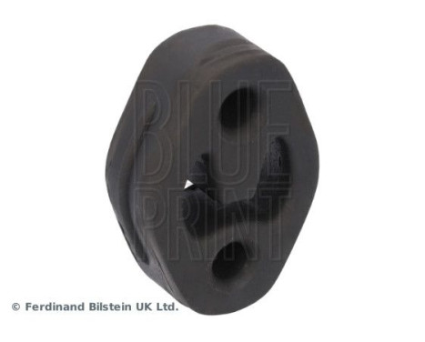 Rubber bearing exhaust
