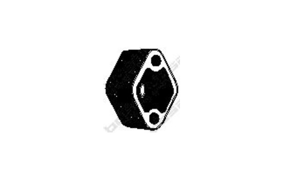 Rubber stopper, silencer
