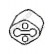 Rubber Strip, exhaust system, Thumbnail 2
