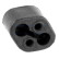 Rubber Strip, exhaust system, Thumbnail 3
