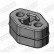 Rubber Strip, exhaust system, Thumbnail 9
