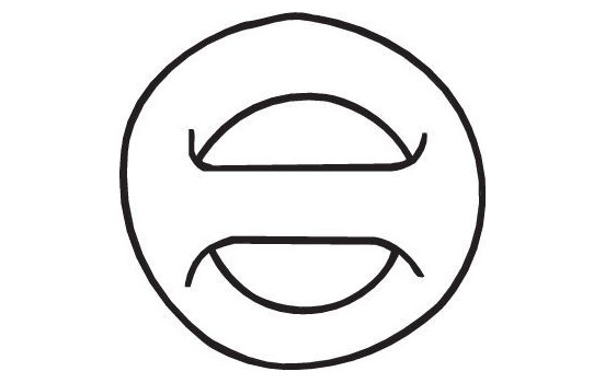 Rubber Strip, exhaust system, Image 2