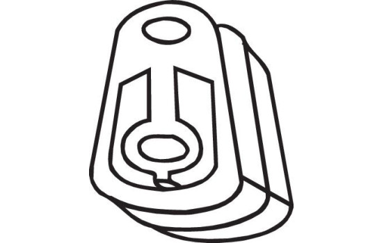 Rubber Strip, exhaust system, Image 2
