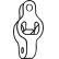Rubber Strip, exhaust system, Thumbnail 2