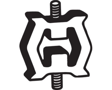 Rubber Strip, exhaust system, Image 2