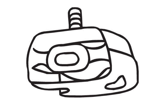 Rubber Strip, exhaust system, Image 2