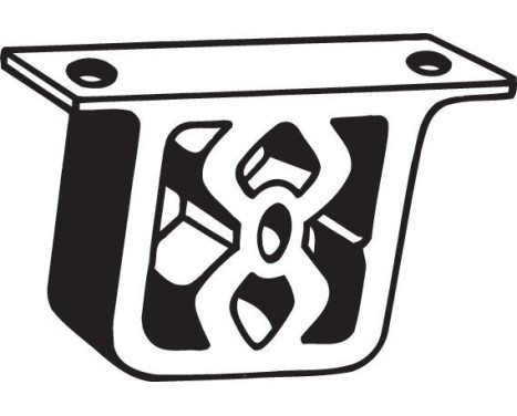 Rubber Strip, exhaust system, Image 2