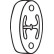 Rubber Strip, exhaust system, Thumbnail 2