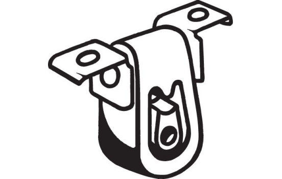 Rubber Strip, exhaust system, Image 2