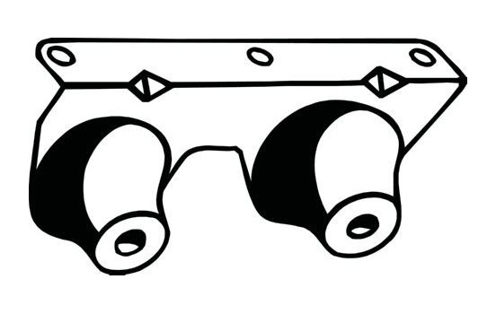 Rubber Strip, exhaust system