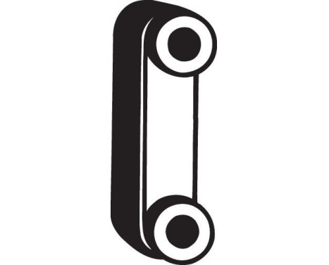 Rubber Strip, exhaust system, Image 2