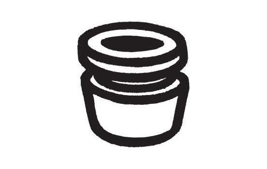 Rubber Strip, exhaust system, Image 2