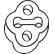 Rubber Strip, exhaust system, Thumbnail 2