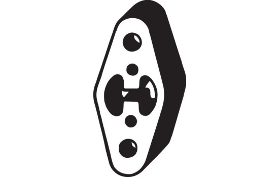 Rubber Strip, exhaust system, Image 2