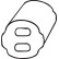 Rubber Strip, exhaust system, Thumbnail 2