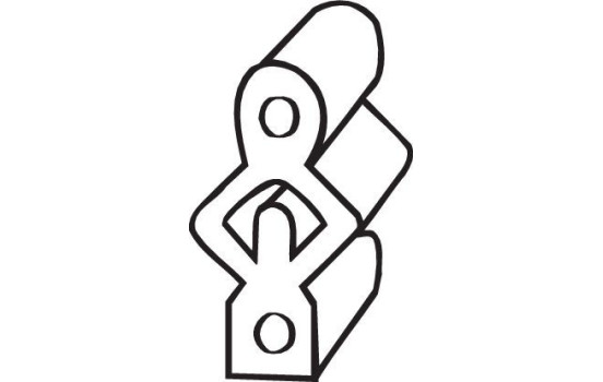 Rubber Strip, exhaust system, Image 2