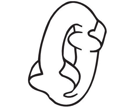 Rubber Strip, exhaust system, Image 2