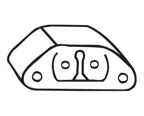 Rubber Strip, exhaust system, Image 2