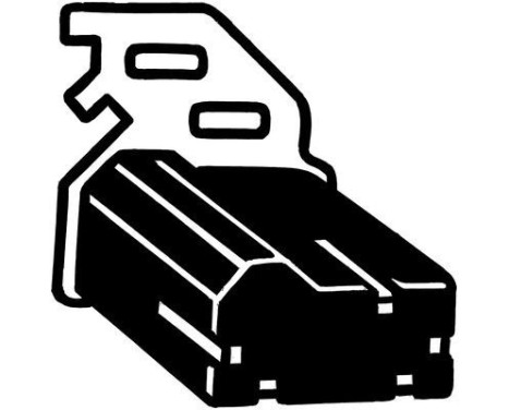 Rubber strip, exhaust system