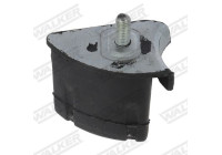 Rubber strip, exhaust system