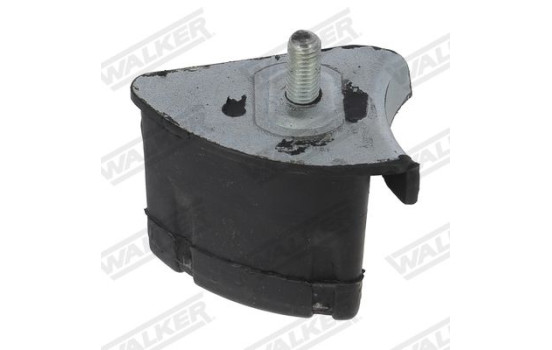 Rubber strip, exhaust system