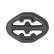 Rubber Strip, exhaust system, Thumbnail 2