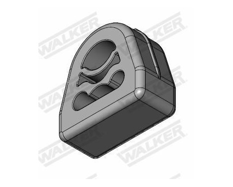 Rubber Strip, exhaust system, Image 5