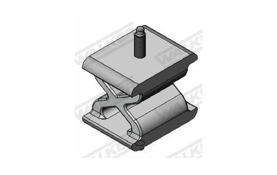 Rubber Strip, exhaust system, Image 2